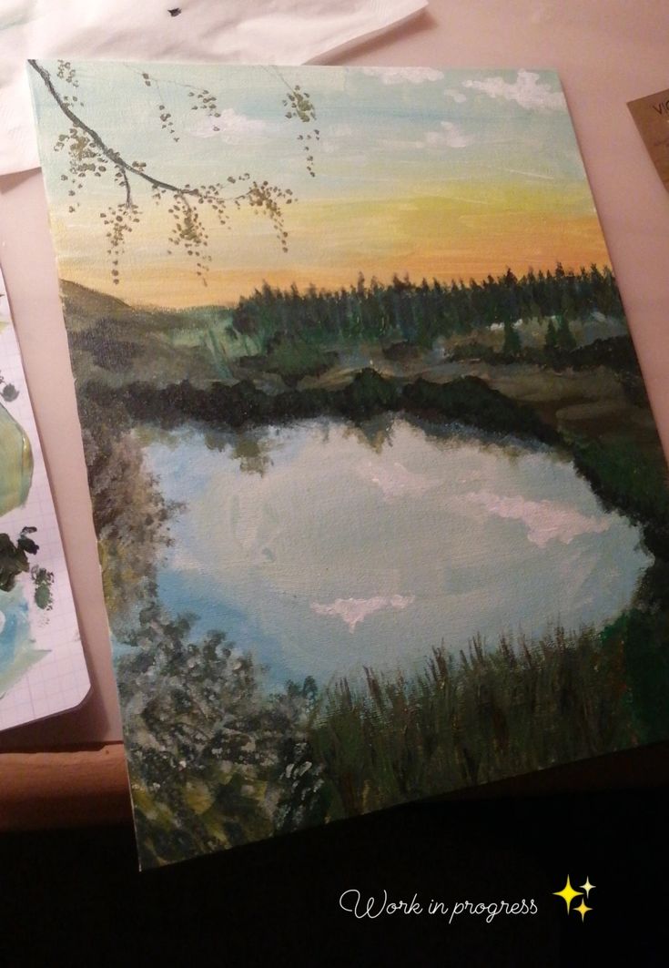 Late night painting